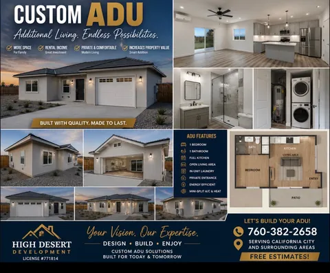 Completed custom accessory dwelling unit