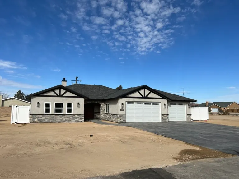 Completed custom residential construction project
